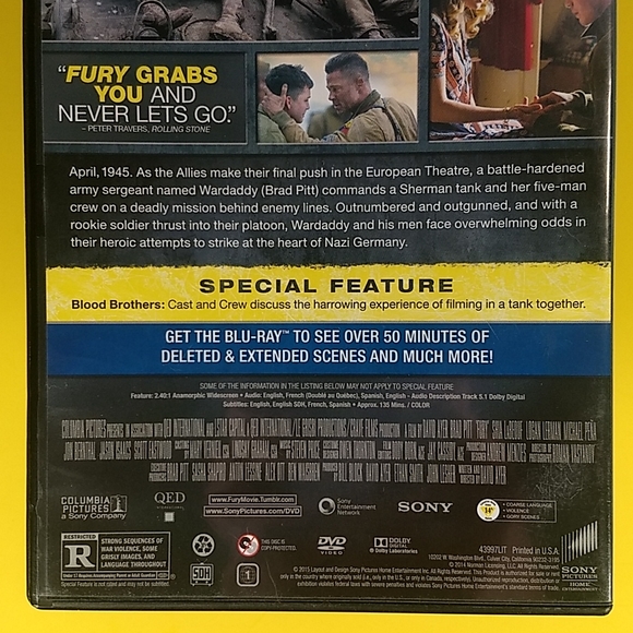 Fury, DVD - Picture 4 of 12
